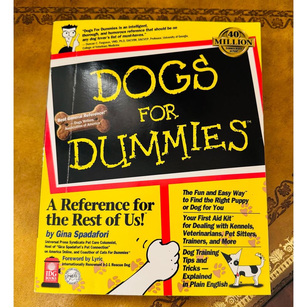 Dogs for Dummies Reference Training Book - Picture 5 of 6